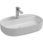 Isvea Infinity Batarya Delikli Tezgah Üzeri Lavabo 60 cm Mat Beyaz