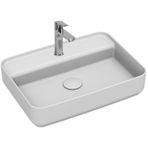 Isvea Infinity Tezgah Üzeri Lavabo 55cm Mat Beyaz