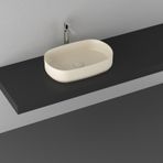 Isvea Infinity Tezgahüstü Lavabo 55 cm-Fildişi
