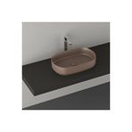 Isvea Infinity Tezgahüstü Lavabo 55 Cm VİZON Kahverengi