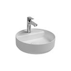 İsvea Isvea Infinity Batarya Delikli Tezgah Üzeri Lavabo 42cm Mat Beyaz