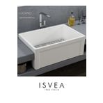 Isvea Lugano Tek Hazneli Mutfak Ve Banyo Eviyesi, 61 Cm