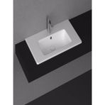 İsvea Sistema T Flat Lavabo 61CM - Beyaz - İSVEA SİSTEMA T FLAT 61cm 10SL50061SV