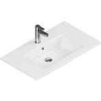 Isvea Sistema T-Flat Slim Ince Formlu Lavabo 81 x 46,5 cm Beyaz