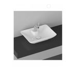 İsvea Sistema Y Clear Tezgah Üzeri Lavabo 52 Cm Beyaz Extra Dekorsuz Delikli 10sy50052