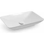 Isvea Sistema Y Tezgah Üstü Çanak Lavabo 60 Cm, Batarya Deliksiz Beyaz | 10SY50060