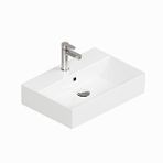 Isvea Sistema Z Tezgah Üstü Kare Lavabo 60 x 42 cm Beyaz Seramik