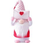Isveç Tomte Sevgililer Günü Süslemeleri Iskandinav Gnome-A (Yurt Dışından) - Siyah - masaüstü dekorasyon süsleri - 4 cm