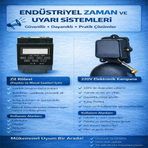 İşyeri Fabrika Paydos Mola Saati Zil Rölesi Ve Kampana Zil