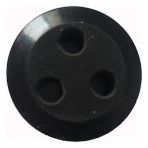 İtal Benzin Deposu Hortum Yatağı Hyundaı HYx55 Tırpan -THT245D ÇAP:22 mm 4 Adet - Siyah