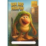 Italian Brainrot Notebook – Brr Brr Patapim | funny A5 graph paper notebook with study aids & relaxation pages | 64 squared pages: Viral School Notebook for Teens, Students & Fans