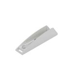 Italiana Ferramenta 57015040AB K-Push Tech Beyaz Plastik 20 mm Montaj Adaptörü Tabanı