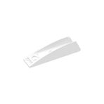 Italiana Ferramenta 57025040AB K-Push Tech 37 mm Beyaz Adaptör Tabanı