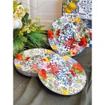 Italy Garden Pasta Tabak 6'lı - 19 cm