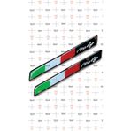 Italya 2'Li 3D Damla Sticker