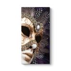 İtalya Venedik Maske Tablosu 80 x 40