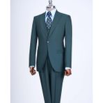Italyan Stil Ceket Yelek Pantolon Takım Elbise Yeşil T12807 - 50