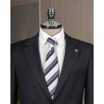 Italyan Stil Slim Fit 4 Drop Ceket Pantolon Takım Elbise Lacivert T14774 - 54