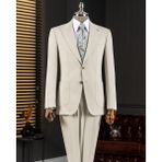 Italyan Stil Slim Fit Ceket Pantolon Takım Elbise Mint Yeşili T14541 - 48