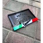 Italyan Vespa Motor Pleksi Plakalık