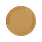 İtc Store 22 cm 25'li Parti Aksesuar Gold Plastik Tabak