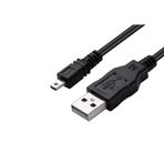 iTechCover USB Kablosu Şarj Kablosu/Şarj Kablosu Jabra Bluetooth Kulaklık BT 135 BT135s / (1,5m / 4,92ft) ile Uyumlu Güç Kablosu