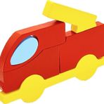 İtfaiye Ahşap Puzzle & Denge Oyunu