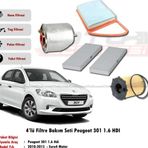 ITH Peugeot 301 1.6 Hdı Filtre Bakım Seti (2010-2015) (4Lü) Euro4