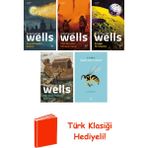 İthaki Yayınları H. G. Wells 5 Kitap Seti + Türk Klasiği Hediye - Hayır