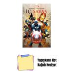 İthaki Yayınları İç Savaş: Bir Marvel Evreni Roman + Yapışkanlı Not Kağıdı