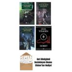 İthaki Yayınları Yüzüklerin Efendisi 3 Kitap + Hobbit + Okuma Sticker'Ları