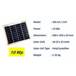 Ithal 10 Watt Güneş Paneli