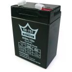 İthal 4V 8A Kuru Bakımsız Akü Işıldak Ve Fener - Terazi Aküsü 4 Volt 4 Amper 45X70x100mm)