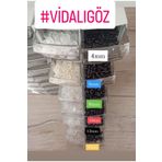 İthal 50 Adet Amigurumi Vidalı Göz 18mm ( 18 mm Güvenli Göz)