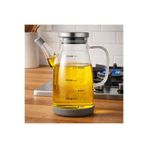 İthal 600 ml Borasilikat Cam Yağlık/Sirkelik/Sosluk