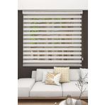 İthal Bambu Zebra Stor Perde Eteği Düz (1.Kalite Alüminyum Kasa Metal Ayak TYCPJZQLJN169323562868706, Ekru, 95 x 260