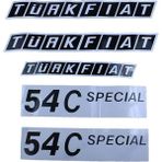 İTHAL Fiat 54C Special Traktör Yan Yazı Takımı - 1