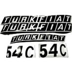 İTHAL Fiat 54C Traktör Yan Yazı Takımı - 1