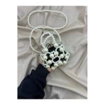 İthal İnci Mini Abiye Çanta(12X15)