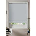 İthal Kalın Zebra Stor Güneşlik Perde Etek Dilimli GGRİETEKLİ, Açık Gri, 150 x 260
