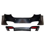 İTHAL Komple Tampon F10 Arka; Pdcli 2b2-Çıkış -///m4- 2010-16