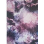İthal krep batik desen mor şal