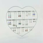 İthal Metal Beyaz Renk 32X27cm Küpe Standı