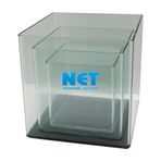 İthal Oval Kenarlı Akvaryum 40x23x25 Ölçülerinde