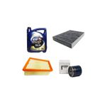 İthal Renault Megane 4 1.5 Dci Filtre Bakım Seti 90-110 Bg Model 2015-2019 [Karbon 3+1-Otodeposuset1000e]