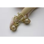 Ithal Vip Collectıon Vintage Tasarım Küpe İnci Taşlı