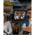İthalat® Çok Lensli Araç Kayıt Kamerası G Sensörlü Döngüsel Video Sistemi