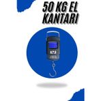 İthalat® El Kantarı Dijital El Terazisi 50 Kg Kapasiteli Lcd Ekranlı