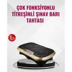 İthalat® Ev Tipi Titreşimli Spor Aleti Yakım Destekli Tasarım