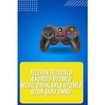 İthalat® Kablosuz Oyun Kolu Bluetooth Joystick Gamepad Android Uyumlu